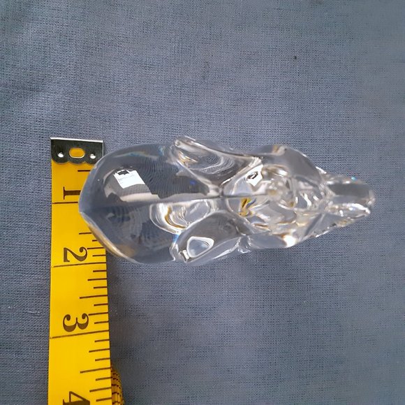 Lenox Fine Crystal Trunk Up Cute Elephant Paperweight Figurine - Picture 8 of 9